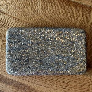 Glittery Metallic Clutch Wallet